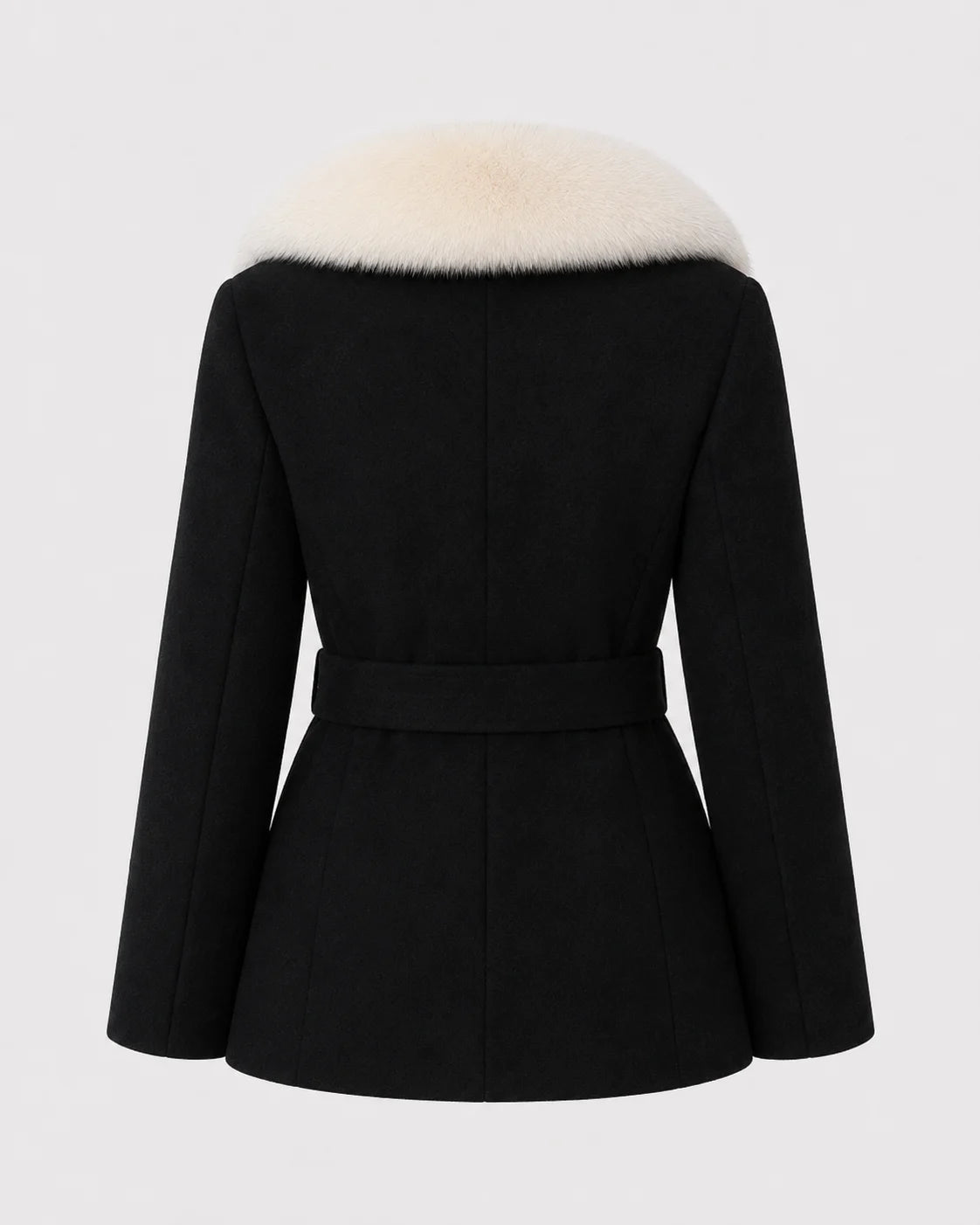 Bellamy Black White Coat