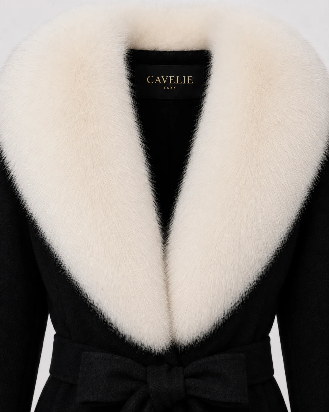 Bellamy Black White Coat