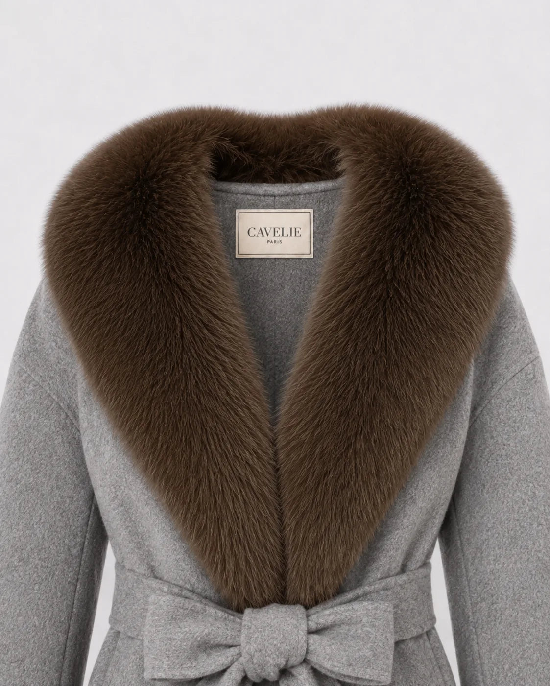 Bellamy Gray Brown Coat
