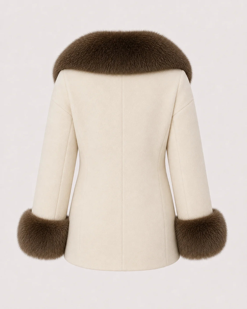 Bellamy Ivory Brown Coat