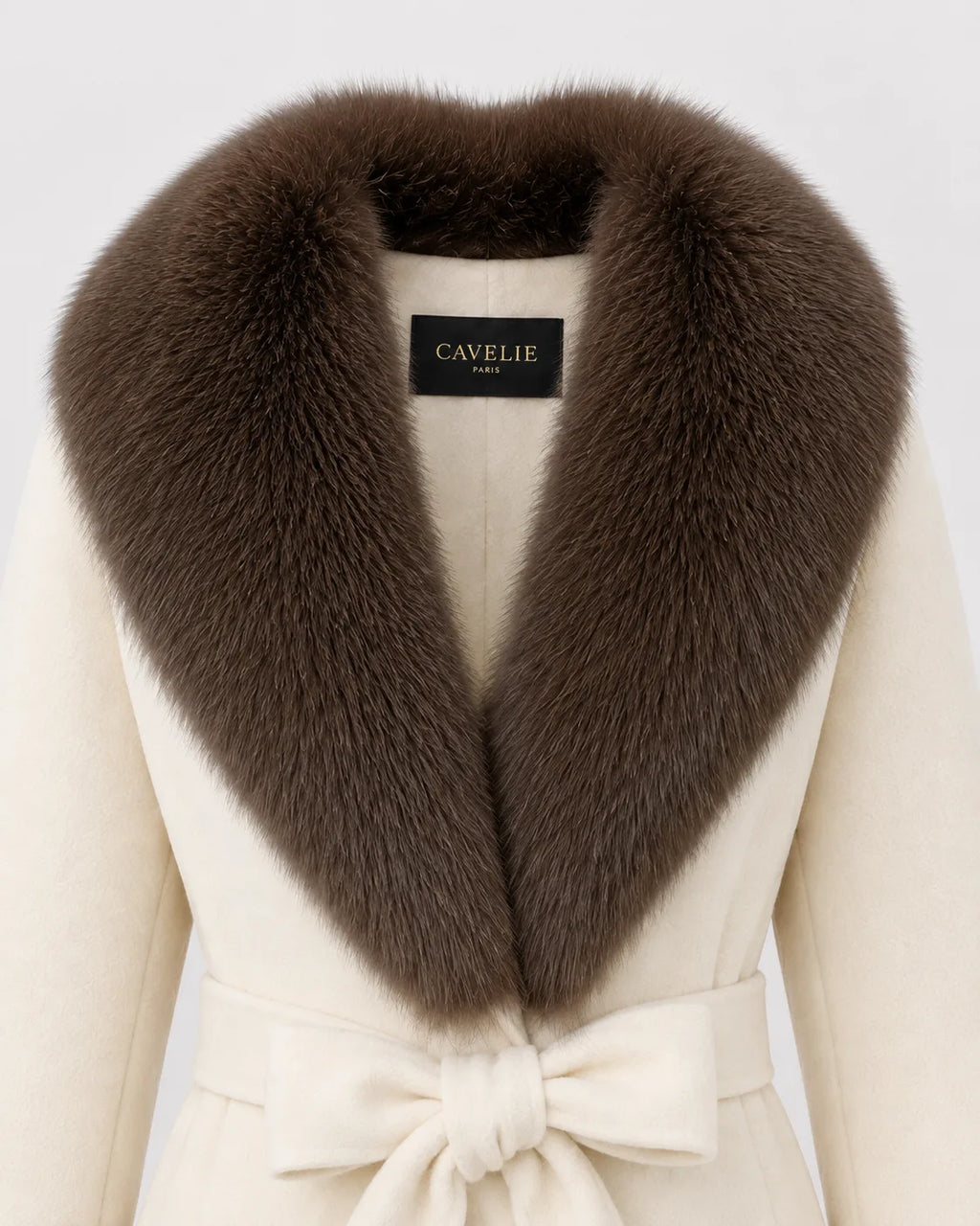 Bellamy Ivory Brown Coat