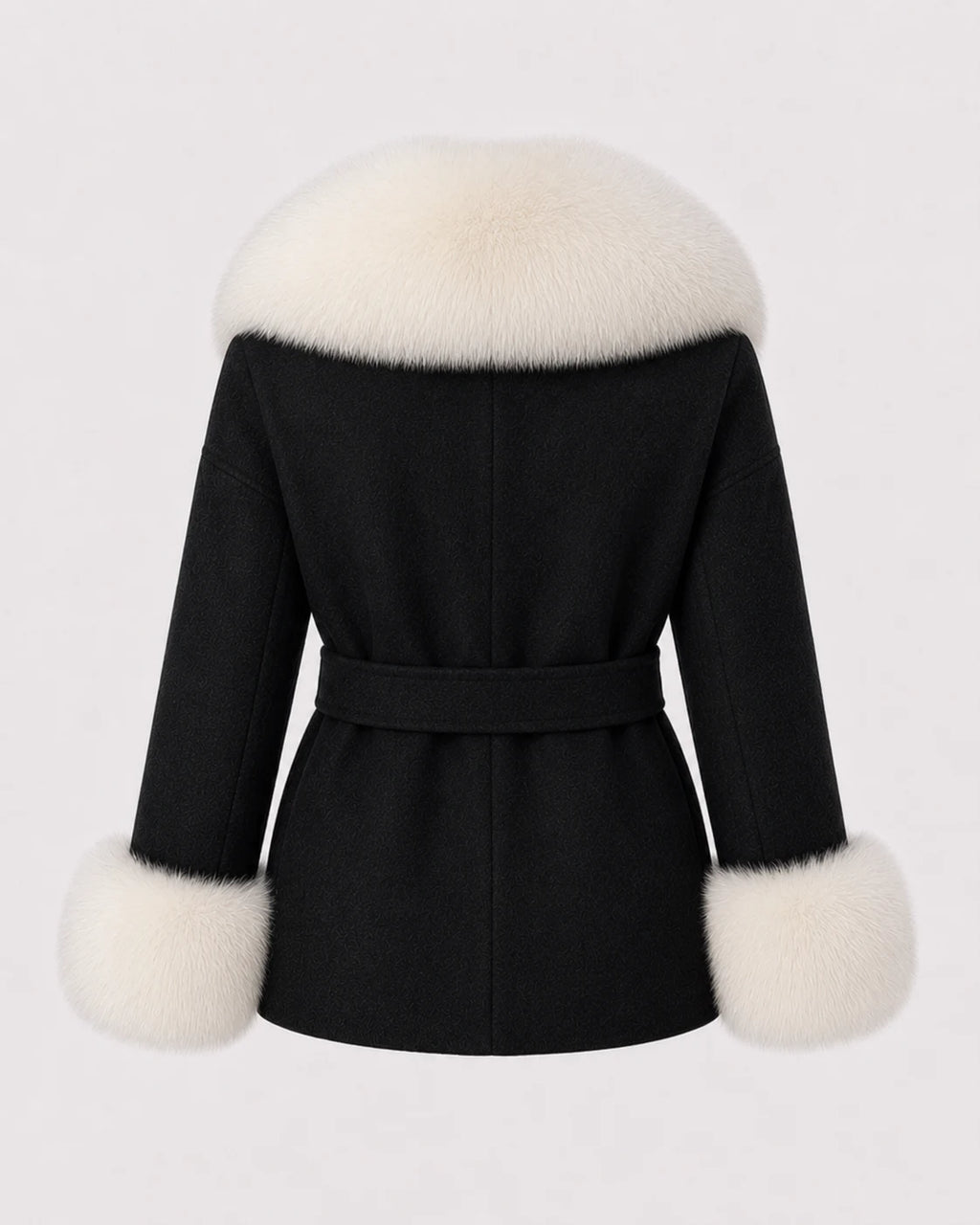 Bellamy Black White Coat