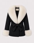 Bellamy Black White Coat