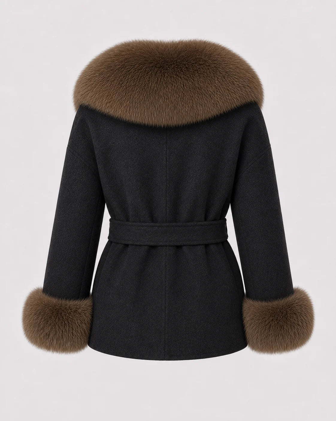 Bellamy Black Brown Coat