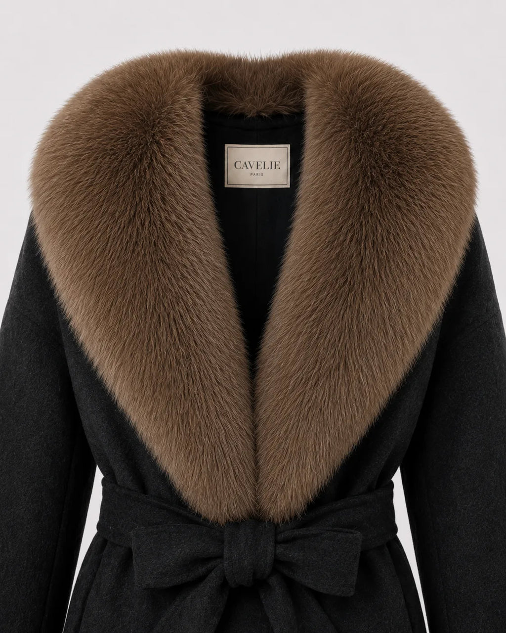 Bellamy Black Brown Coat
