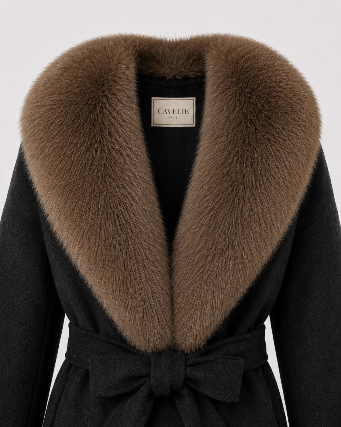 Bellamy Black Brown Coat