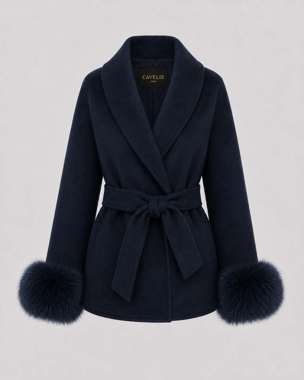 Marceau Navy Coat