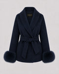 Marceau Navy Coat